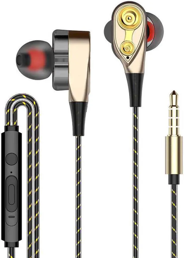 Main image of Drive Stereo Wired Earphone In-ear Headset Earbuds Bass Earphones For IPhone   3.5mm Sport Gaming Headset With Mic