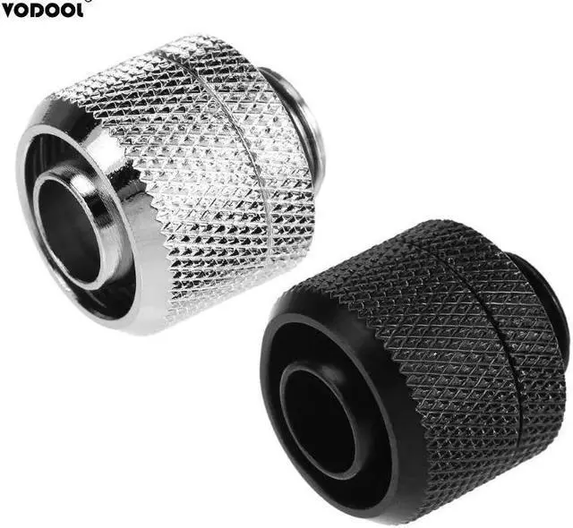 Main image of Brass External Thread Hose Adapter Connector High Precision for 10x16mm PC Water Cooling System Tube