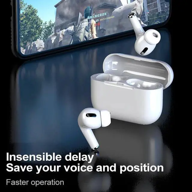 Alt view image 5 of 5 - bluetooth headphones wireless i9000 tws s with microphone Stereo Gaming headset with charging box for iphone