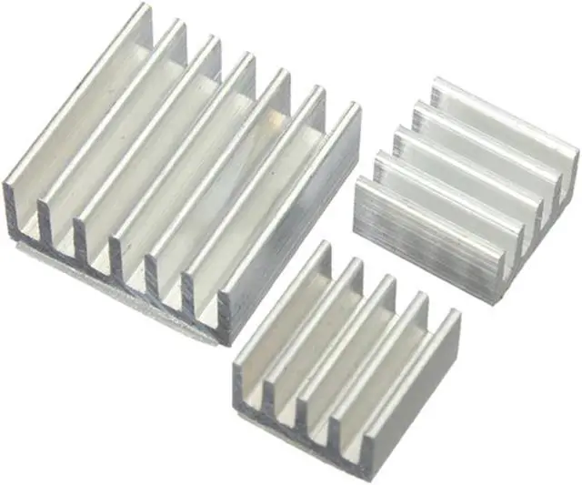 Alt view image 3 of 5 - Portable Office Power Electronic Adhesive Household Accessories Aluminum Heatsink Microcomputer For Raspberry Pi