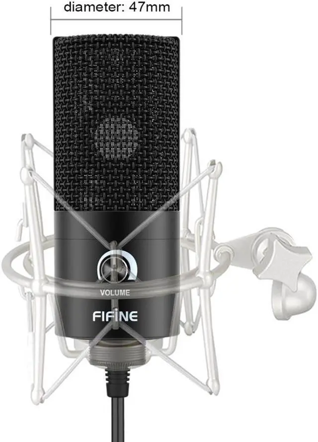 Alt view image 5 of 5 - USB Condenser game Microphone For Laptop Windows Studio Recording Built-in sound card