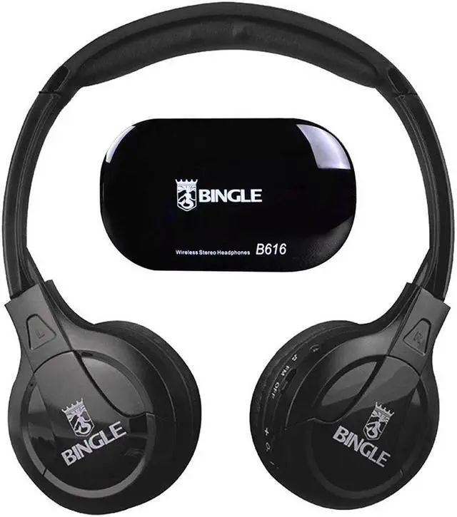 Main image of 2019 Bingle B616 Multifunction Stereo Wireless Headset Headphones with Microphone FM Radio for MP3 PC TV Audio Phones