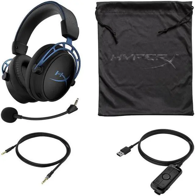 Alt view image 4 of 5 - HyperX Cloud Alpha S Gaming Headset 7.1 surround sound E-sports headset With a microphone for PC and PS4