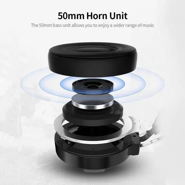 Alt view image 3 of 5 - Headset Wired  Headset with 360° Noise Reduction Microphone  or 7-color Breathing Light Headphone 3.5mm+USB