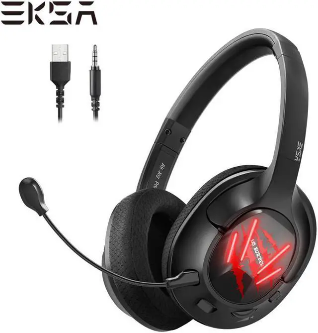 Main image of E3 Gaming Headset Gamer Ultralight Wired Game Headphones 3.5mm/USB Headset 7.1 Surround Casque with Mic For PC/PS4/Xbox