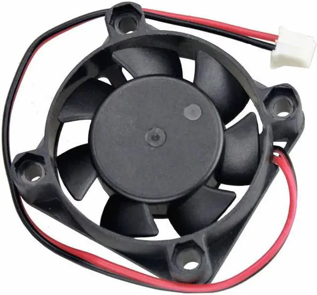 Alt view image 4 of 5 - 2 pcs 24V 12V 5V 40mm x 10mm Small Axial Cooler 4cm 2Pin Ball Bearing DC Brushless Cooling Fan 40x40x10mm 4010 3Pin