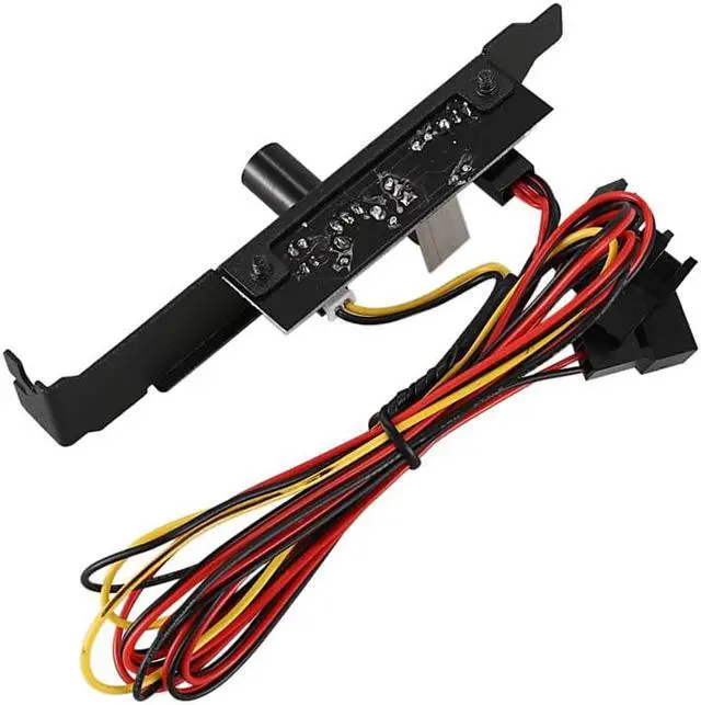 Alt view image 2 of 5 - 3 Channels PC Cooler Cooling Fan Speed Controller for CPU Case HDD VGA Fan for PCI Temperature Control Regulation 12V 3Pin