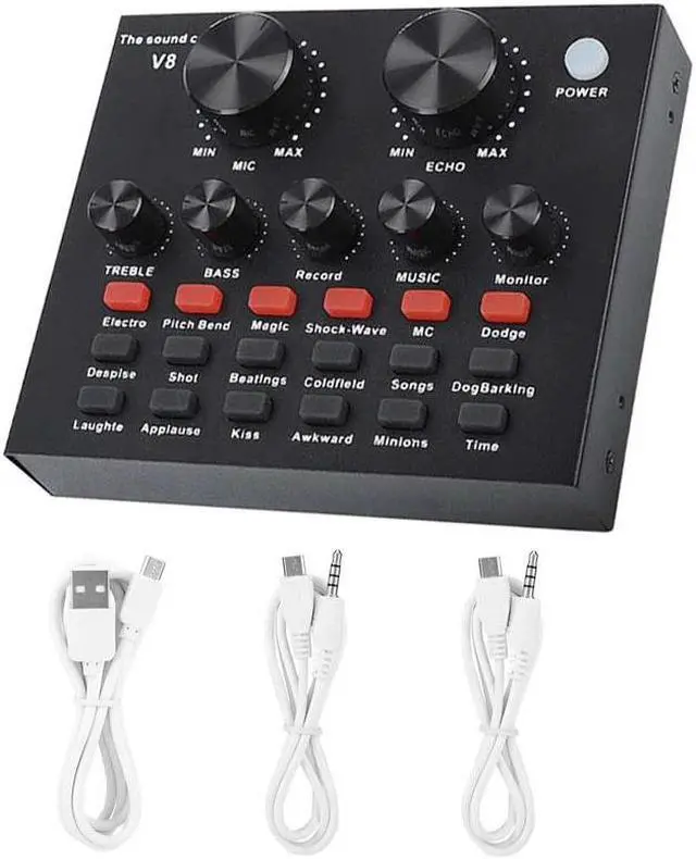 Alt view image 3 of 5 - BM800 Condenser Microphone Studio Recording Kits For Computer Cell Phone Bm 800 Karaoke Microphone With Sound Card