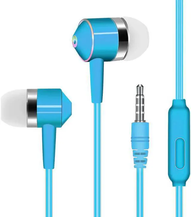 Alt view image 5 of 5 - Headse Music Earbuds Stereo Gaming Earphone for Mobile Phone Universal Earphones Subwoofer with Wheat Headset Accessory