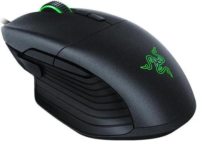 Alt view image 2 of 5 - Basilisk Wired Gaming Mouse 6400dpi/16000DPI RGB 5G Optical Sensor Removable DPI Clutch Scroll Resistance 8Buttons Black