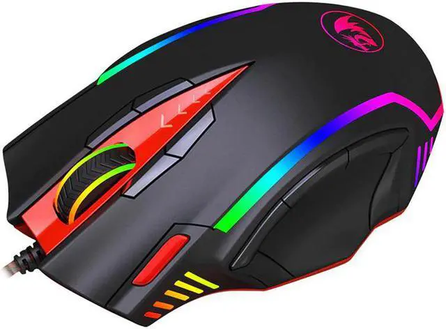 Alt view image 3 of 5 - M902 12400 DPI High-Precision Programmable Laser Gaming Mouse 13 Programmable Buttons ergonomic design for Mice gamer