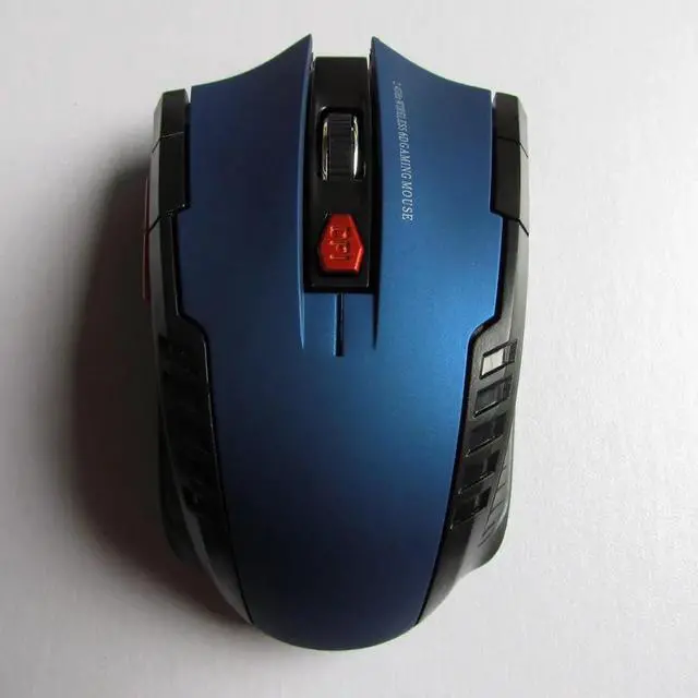 Alt view image 5 of 5 - 2020 6 Button Adjustable Optical LED Silent 2.4Ghz Wireless Gaming Mice 1600DPI Ergonomic Mouse For PC iMac Macbook For Gamer