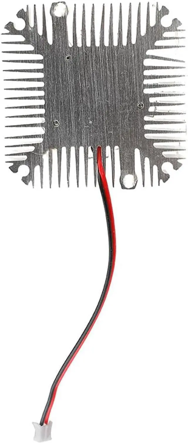 Alt view image 3 of 5 - 55mm 2 PIN Graphics Cards Cooling Fan Aluminum Gold Heatsink Cooler Computer Fan Cool VGA card Cooling Fan