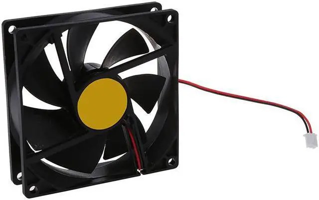 Alt view image 3 of 4 - 92mm x92mm x 25mm DC 12V 2Pin 65.01CFM Computer Case CPU Cooler Cooling Fan