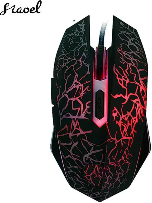 Alt view image 5 of 5 - Professional USB Wired Gaming Computer Mouse 5500 DPI Optical LED Lighting  Mouse Gamer  for Computer Overwatch Pubg Dota 2