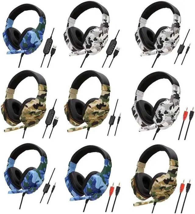 Alt view image 4 of 5 - Lightweight Sound Effect Gaming Headphone Headset Audio Auriculares With Mic For PS4 PC Gamer Supper Bass