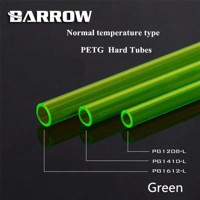 Alt view image 4 of 5 - PETG  Hard TubeTransparent/ Blue /Green/ID8mm/ RedOD12mm - ID10mm/OD14mm -ID12mm/OD16mm   water cooling cooler tube