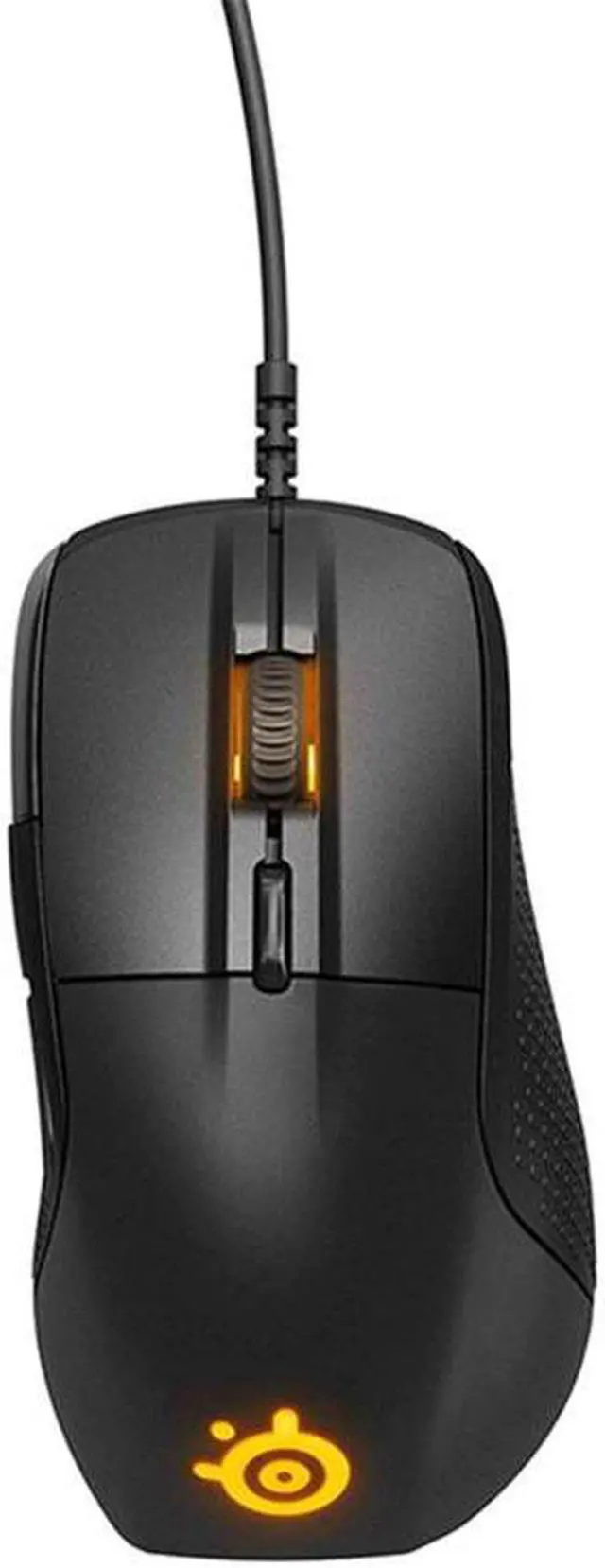 Alt view image 2 of 5 - Rival 710 Gaming Mouse - 16,000 CPI TrueMove3 Optical Sensor - OLED Display - Tactile Alerts - RGB Lighting