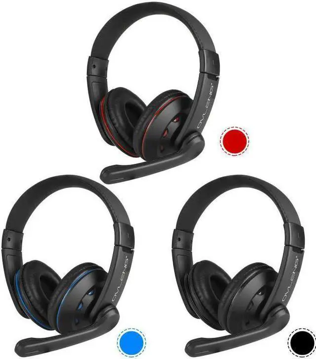 Alt view image 2 of 5 - Headset Gamer Headphone Stereo Earphones Noise Isolation Headset With Microphone For PS4/Nintendo Switch/Xbox One/PC