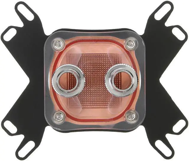 Alt view image 5 of 5 - Copper CPU Cooler Water Cooling Water Block for Intel LGA 1155 2011 AMD AM4 Computer Components Fans Cooling