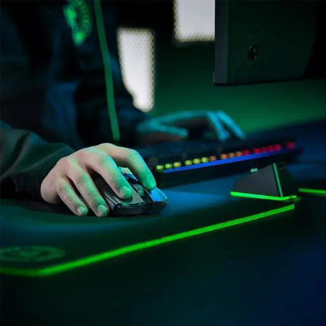Alt view image 4 of 4 - Wireless Viper Ultimate Hyperspeed RGB Lightest  Gaming Mouse Optical Sensor 20000DPI 8 Programmable Button for Computer