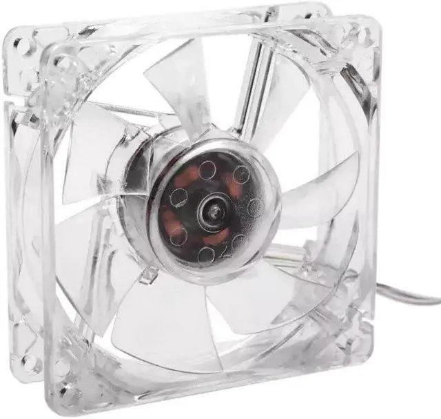 Main image of Computer PC Fan 80mm With LED 8025 Silent Cooling Fan 5V LED Luminous Chass Computer Case Cooling Fan Mod Easy Installed