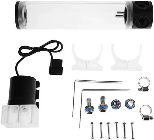 Main image of Water Tank G1/4 Thread 19W Sc600 Pump Computer Water Cooling Radiator Water Cooling Cooler For Computer Cpu