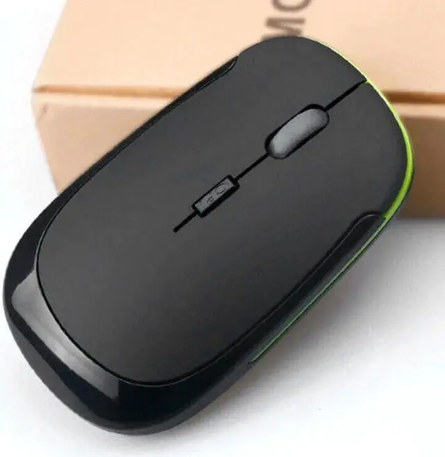 Alt view image 2 of 5 - For PC Laptop Optical Mouse 2.4GHZ Gaming mouse 2.4G Wifi 1600DPI game mouse USB wireless gamer Optics mice dropshipping mause