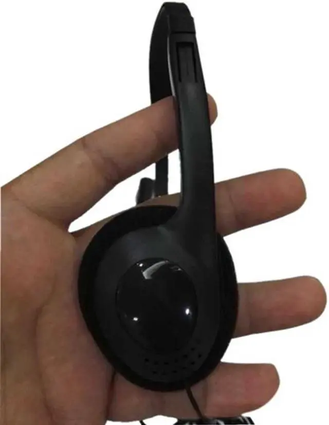 Alt view image 3 of 5 - 3.5mm Wired Over-Ear Headphone Stereo Headset with Microphone for PC Laptop with Mic computer Accessory
