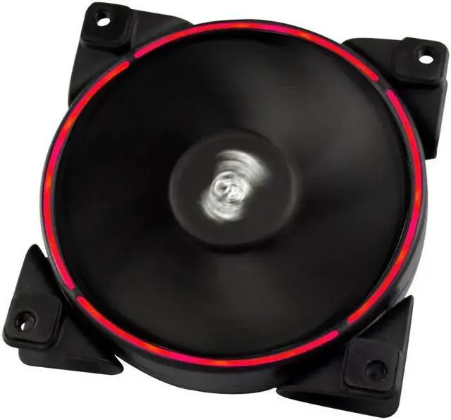 Alt view image 2 of 5 - RGB Single halo 12cm Computer Case Fan 4PIN RGB Quiet PWM Fans 120mm CPU Cooler Water Cooling  Replace Fan