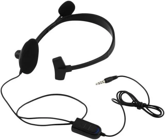 Alt view image 3 of 5 - Over-ear Wired Earphone Headphones with Microphone Gaming Headset for PC Video Game Gamer For Playstation for PS4 With VOL