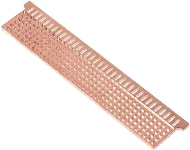 Alt view image 3 of 5 - RAM Cooling Case Copper Computer Desktop Memory Heatsink Heat Sink Insulating Cooler for DDR/DDR2/DDR3/DDR4/ECC