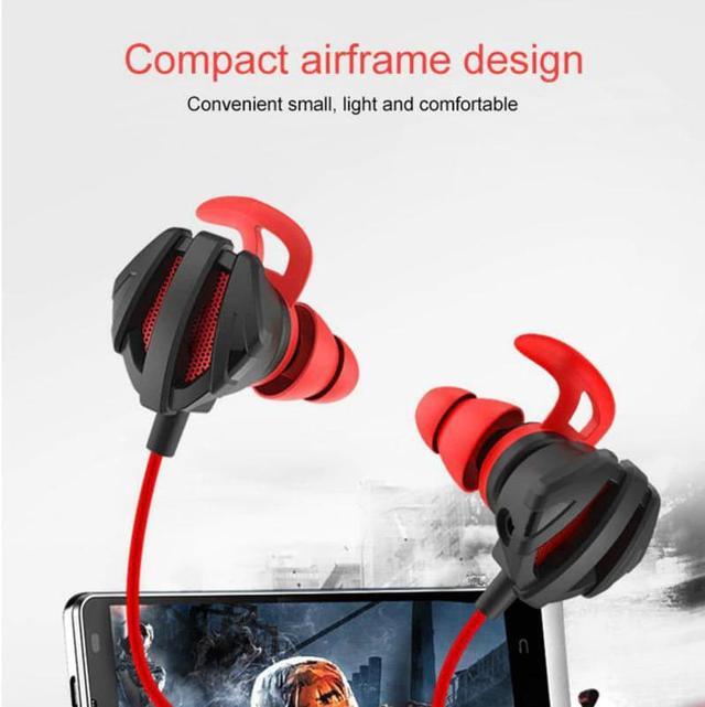 Alt view image 4 of 5 - Headset 3.5mm Jack E-Sports Earphone Gamer Noise Cancelling Stereo Wired Earbuds with Detachable Mic for Phone PC PS4 MP4