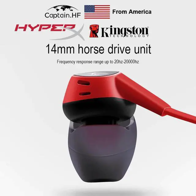 Alt view image 2 of 5 - US  Hyper X Cloud Skylark Earbuds Gaming Headphones with Mic