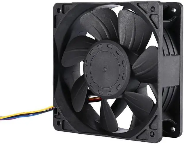 Alt view image 2 of 5 - 7500RPM DC12V 5.0A Miner Cooling Fan For Antminer Bitmain S7 S9 4-Pin Connector Brushless Replacement Cooler Low Noise