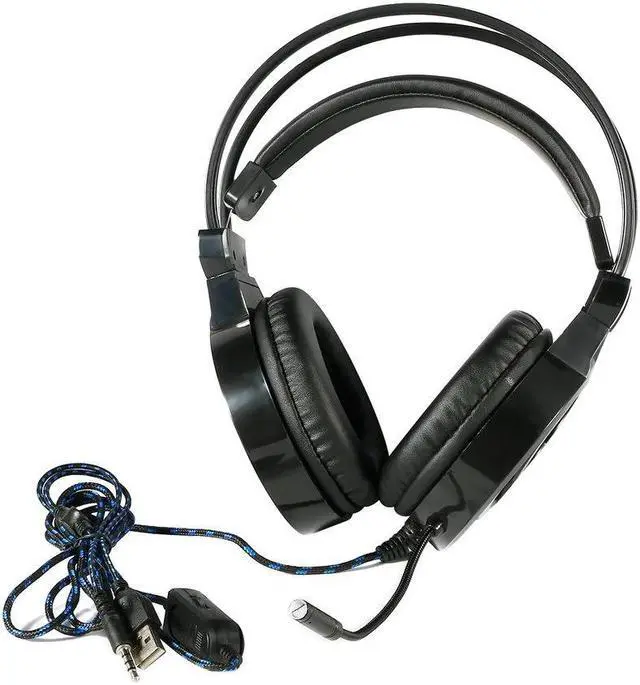 Main image of Gaming Headset with Mic-Sound Clarity Noise Reduction Headphone LED Lights for Computer Game for PS4/XBOX-ONE