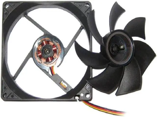 Alt view image 5 of 5 - 6cm 8cm 9cm 12cm 14cm computer case cooling fan quiet 3pin molex Interface 80mm 120mm CPU cooler fan