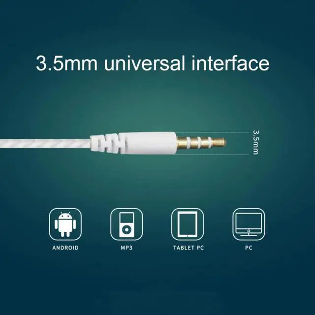 Alt view image 3 of 5 - Earphones With Mic Switch In Ear Gaming Earphone Outdoor Earbuds Headset For Oppo Earpiece Fone De TXTB1