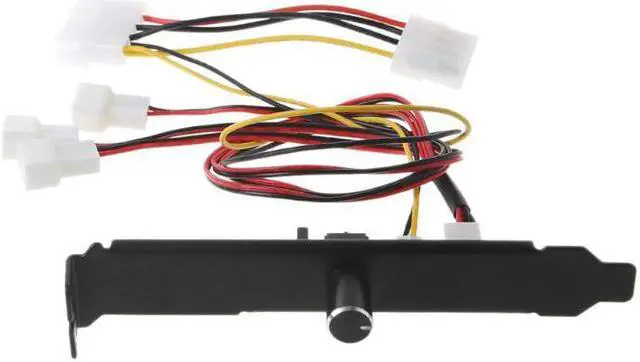 Main image of 3 3 Channel Computer PC Cooling Fan Controller Cooler Speed Regulator For PCI Temperature Control Regulation CPU Housing VGA HDD