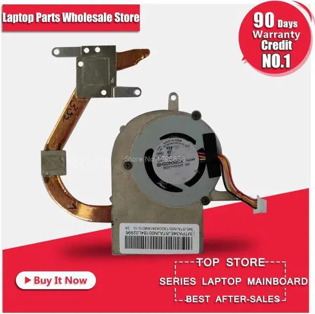 Main image of CPU cooling fan for asus eee pc 1015T 1015B 1015BX 1015 notebook fan KSB0405HB Heatsink