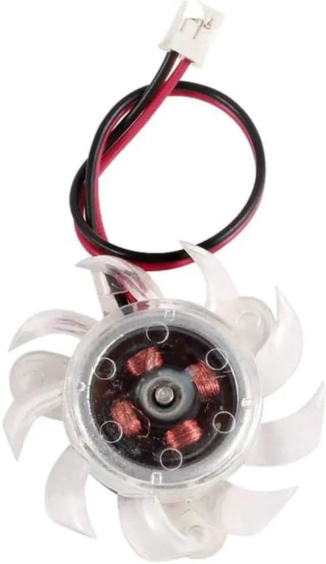 Main image of 35mm Clear Plastic VGA Graphic Card Cooling Fan Cooler for PC Computer