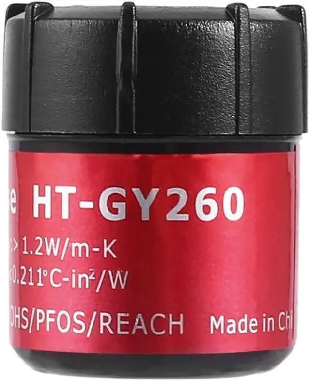 Alt view image 3 of 5 - Grease Conductive Silicone Paste Cooling Cooler Heatsink For CPU PC 6LW9 CPU Heat Sink Compound Silicone Paste