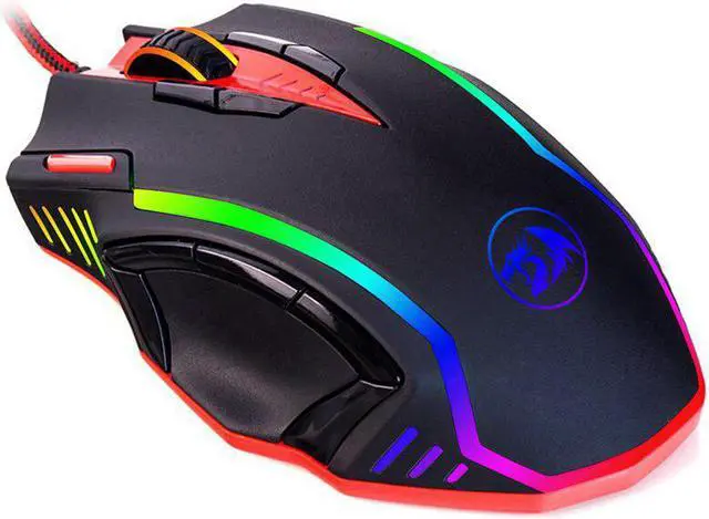 Alt view image 4 of 5 - M902 12400 DPI High-Precision Programmable Laser Gaming Mouse 13 Programmable Buttons ergonomic design for Mice gamer