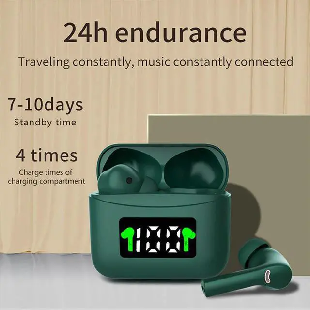 Alt view image 3 of 5 - Fashion J5 Tws Headphone Bluetooth 5.2 Wireless Earphone Earbuds Sports Hi-Fi Gaming Headset Bass WIth Mic For iPhone