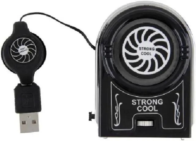 Alt view image 2 of 5 - Laptop PC Cooler Exhaust Cooling Fan Heat Dissipation High Performance Fan for Fast Cooling USB Hot Air Extractor