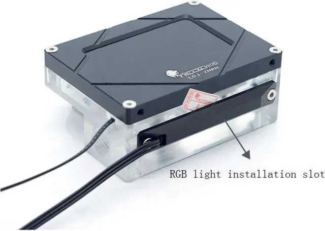 Alt view image 4 of 5 - Water Cooler System Monitor LCD Flowmeter Temperature Electrical Detector Air Pressure PWM Speed For MOD Monitoring