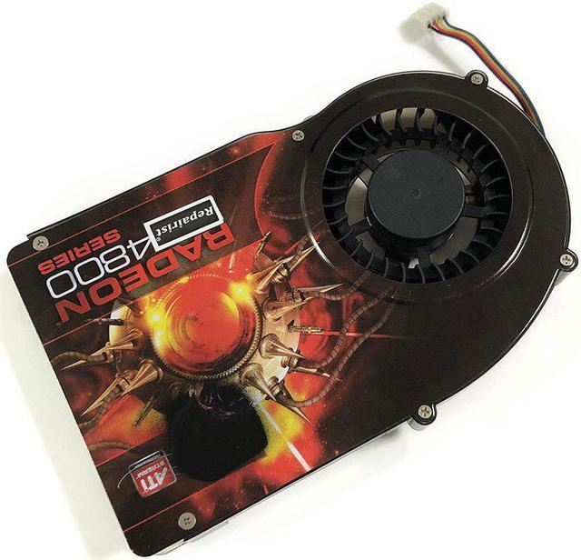 Main image of radiator with heatsink VGA cooler fan for ATI HD4800 HD 4800 XFX 9800GT Video Graphics Card Cooling