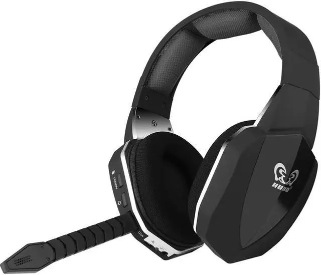 Alt view image 2 of 5 - Fiber-optical Wireless 2.4ghz Stereo Gaming Headsets Over-ear Headphones for PS3,PS4,XBOX ONE Noise Reduction gaming headphones