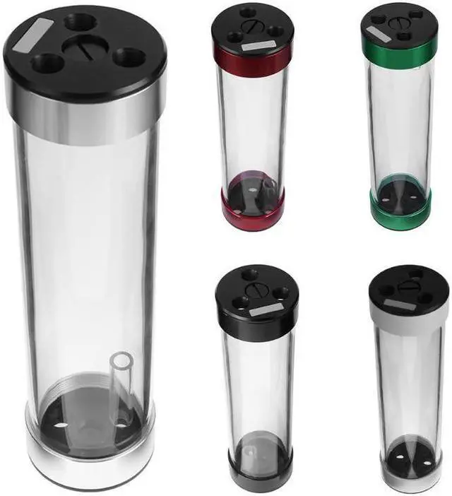 Alt view image 4 of 5 - 234mm Cylinder Reservoir Water Tank Water Cooling Kit for PC Liquid Cooling Computer Water Cooling Accessories