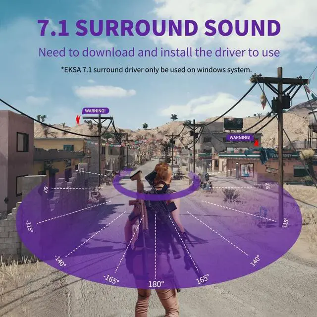 Alt view image 2 of 5 - 7.1 Surround Gaming Headset Gamer E3 Wired Game Headphones USB/3.5mm Earphones Noise-canceling Mic for PS4/Xbox/PC/Laptop